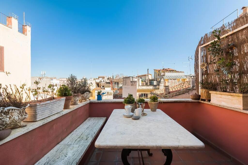 Scala Lovely Terrace Apartment Roma Exterior foto